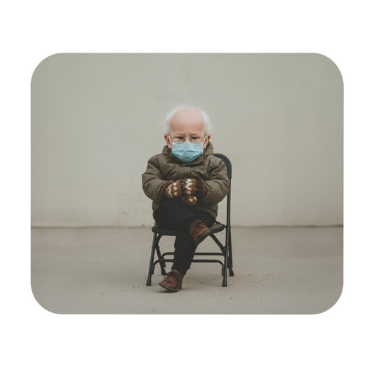 Mittens Mouse Pad - Bernie Sanders