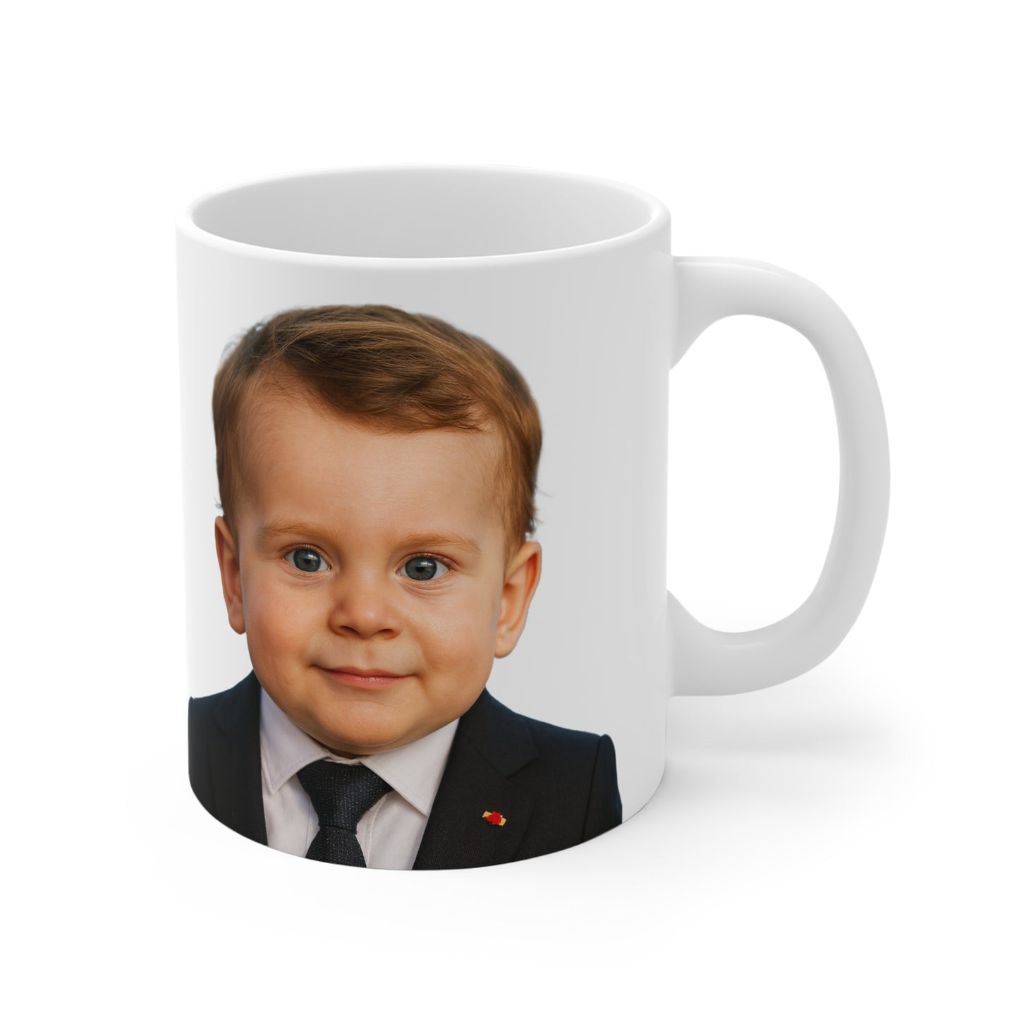 Jupiter Juice: En Même Temps Edition Mug - Emmanuel Macron