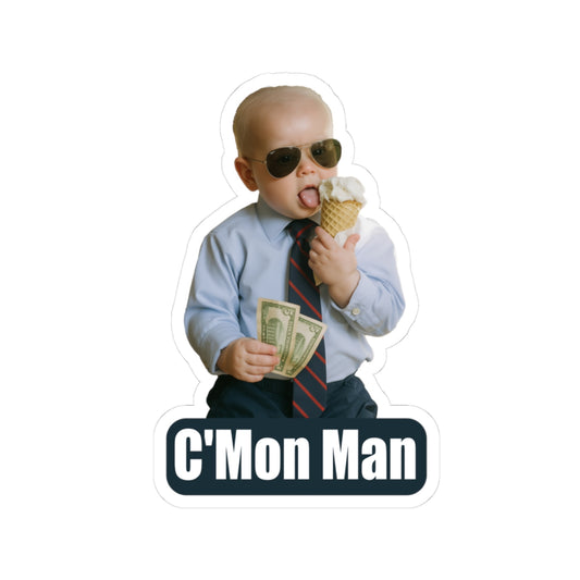 "C'Mon, Man" Sticker - Joseph R. (Joe) Biden Jr.
