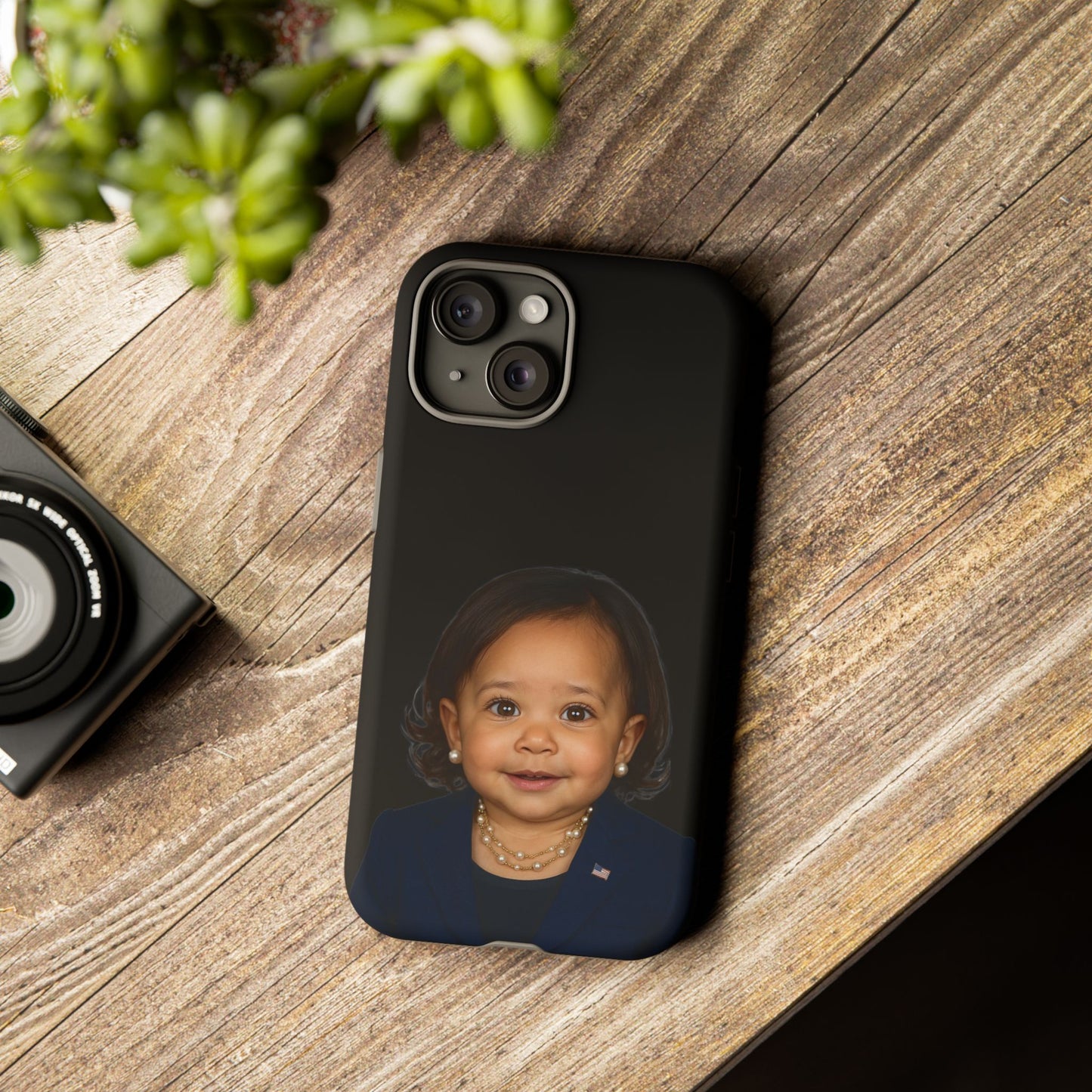 Locking It Down (But Make It Cute) Phone Case - Kamala Harris