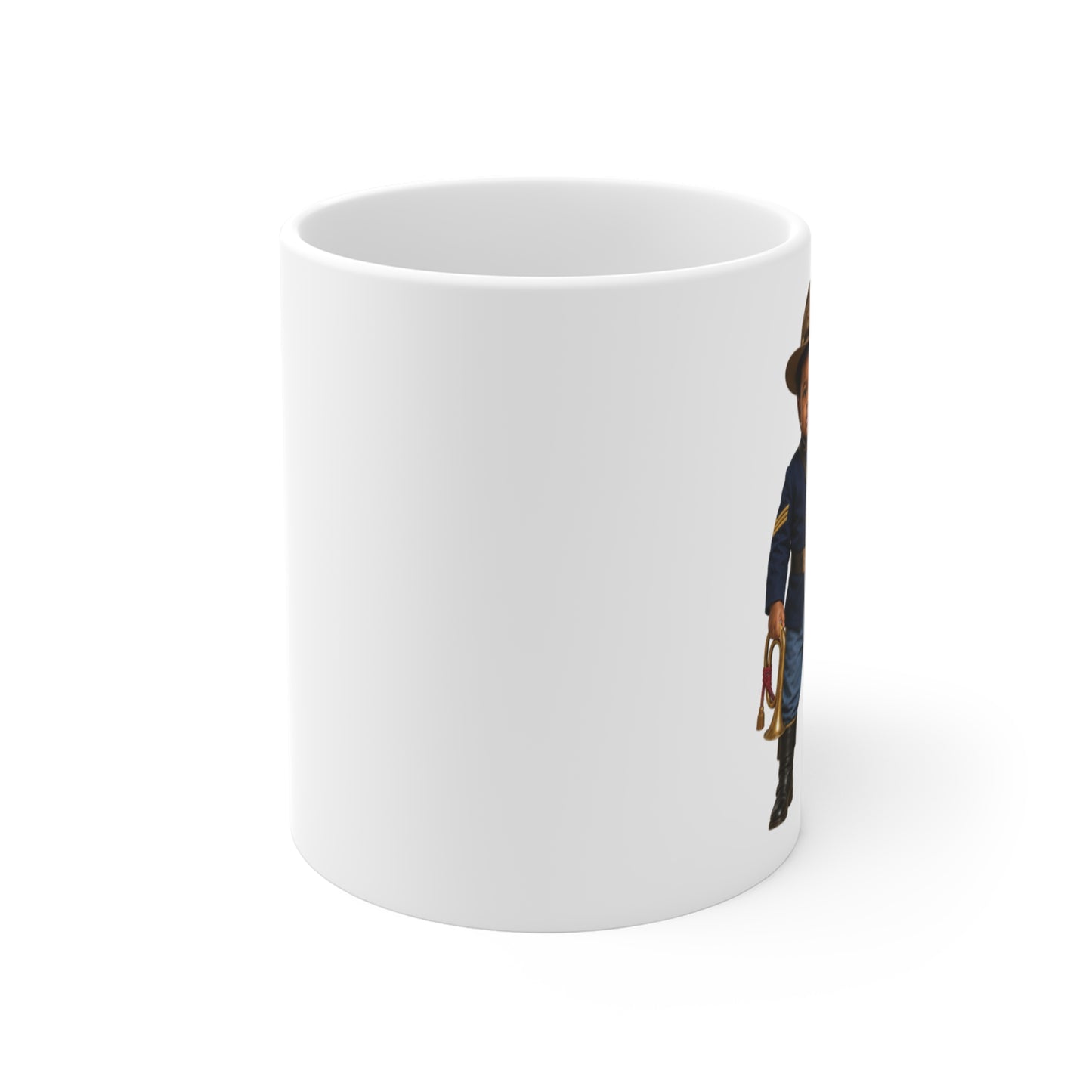 Duty Desk Mug - Army Late 1800s Buffalo Soldier Cavalry