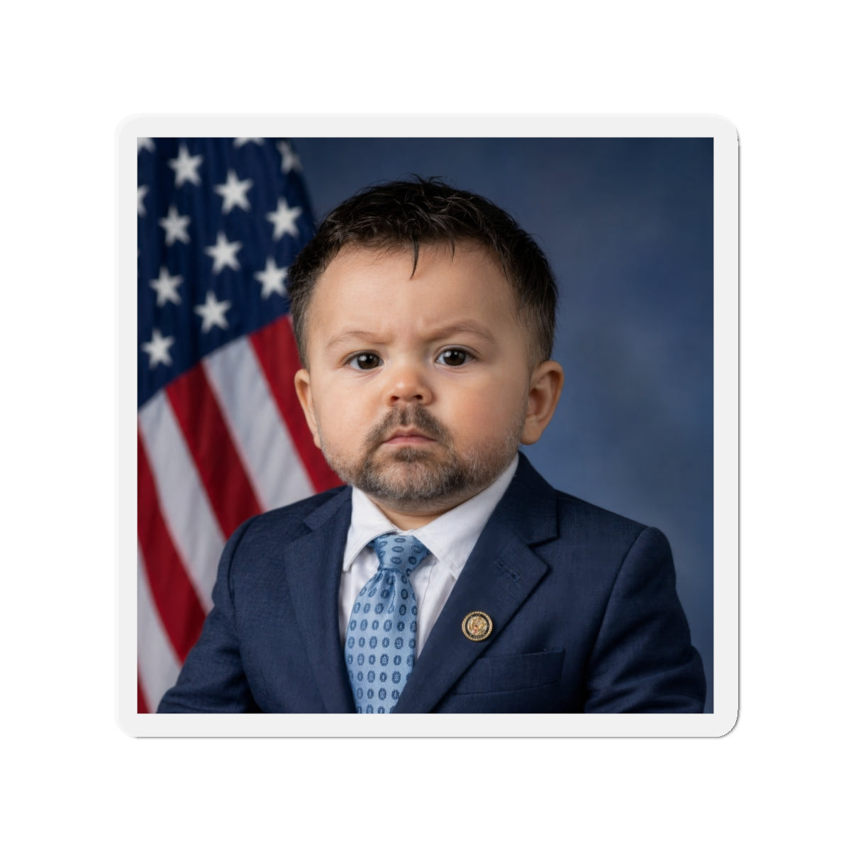 Baby Morgan's Magnetic Personality Magnet - Morgan Latrell