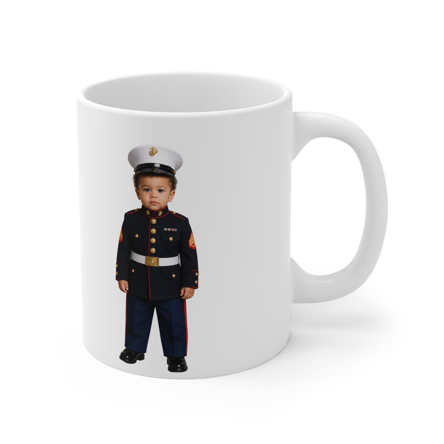 Briefing Room Mug - Marine Corps Modern Dress Uniform Multiracial Male