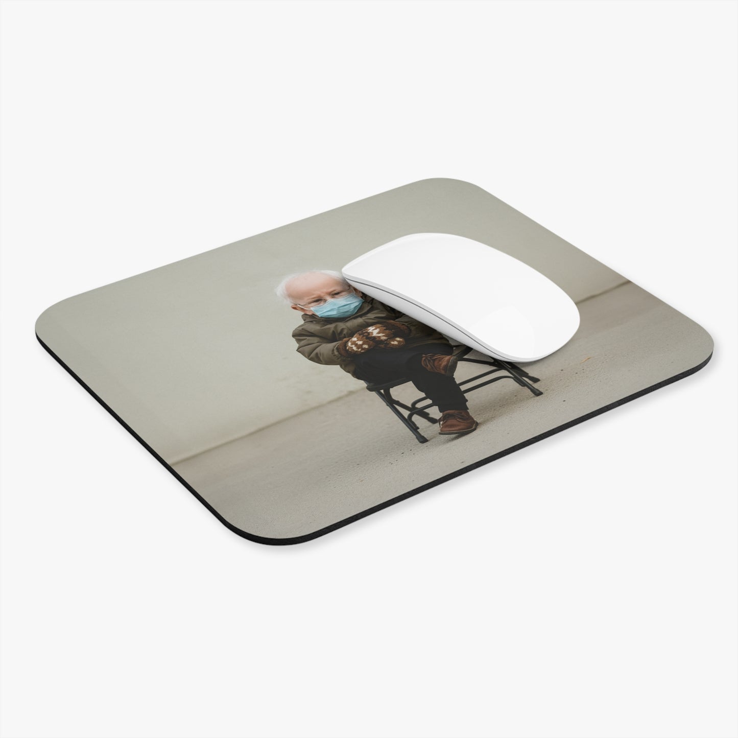 Mittens Mouse Pad - Bernie Sanders