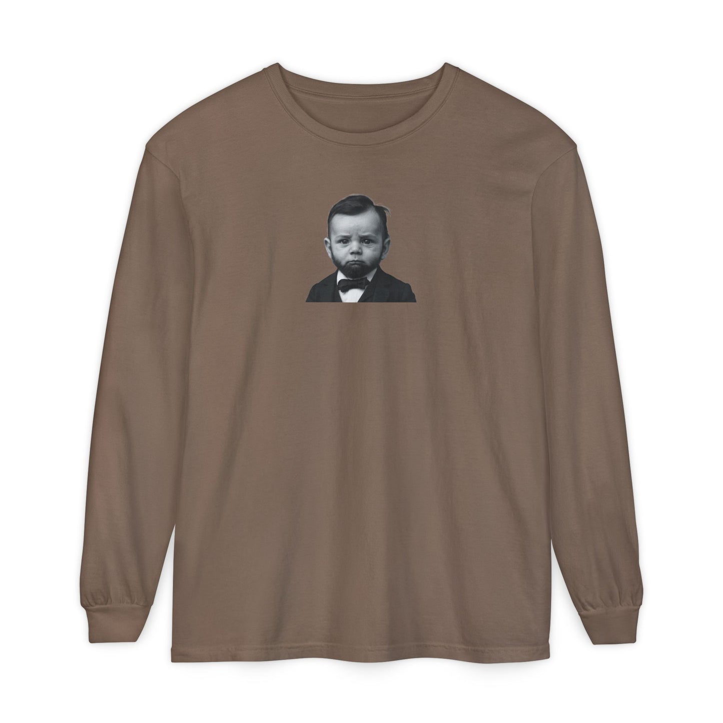 Sleeves of the House Divided (But Warm) Long Sleeve Shirt - Abraham Lincoln