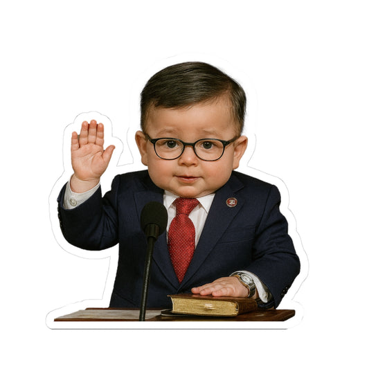 Peel & Pray Patriot Sticker - Speaker Mike Johnson