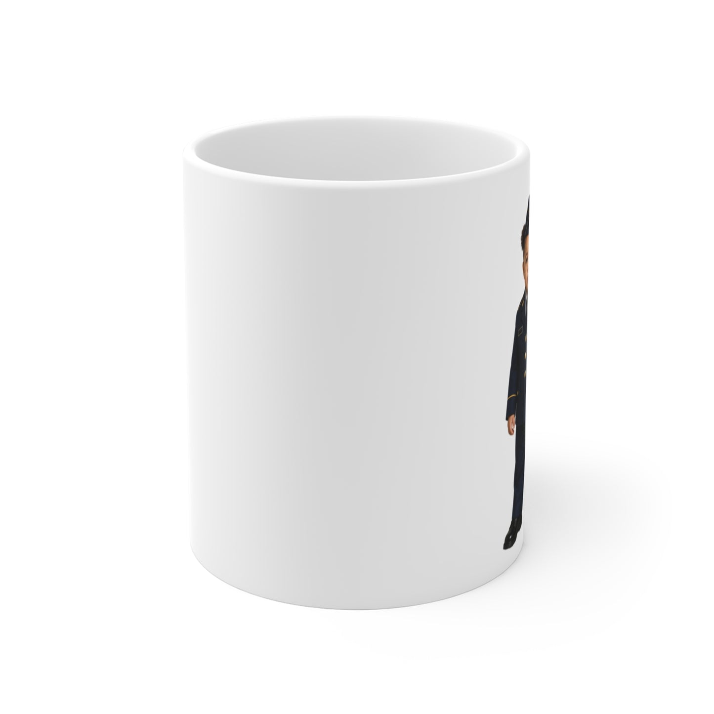 Tiny Command Mug - Army Modern Dress Uniform Multiracial Female