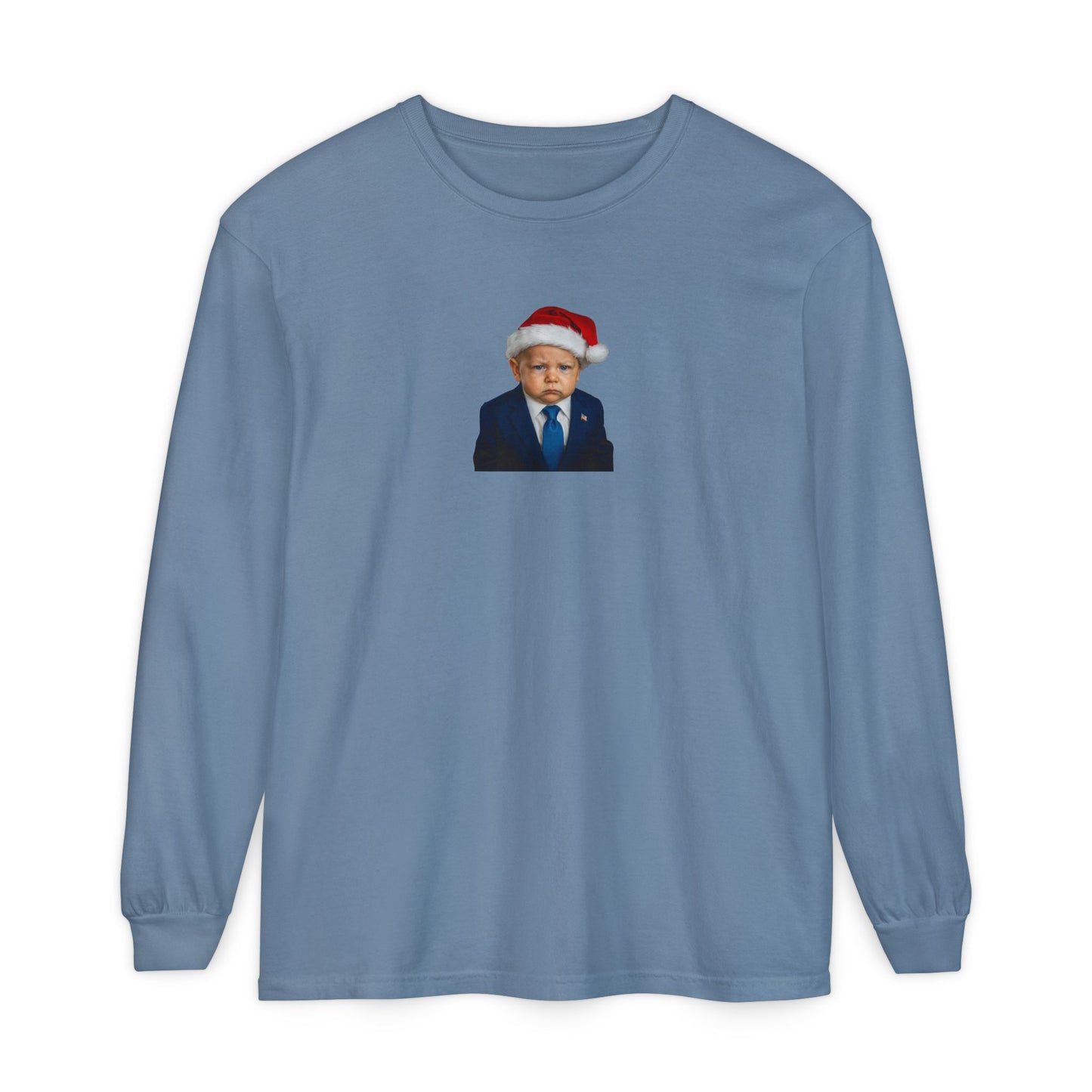 Make Christmas Great Again Long Sleeve Shirt - Donald J. Trump