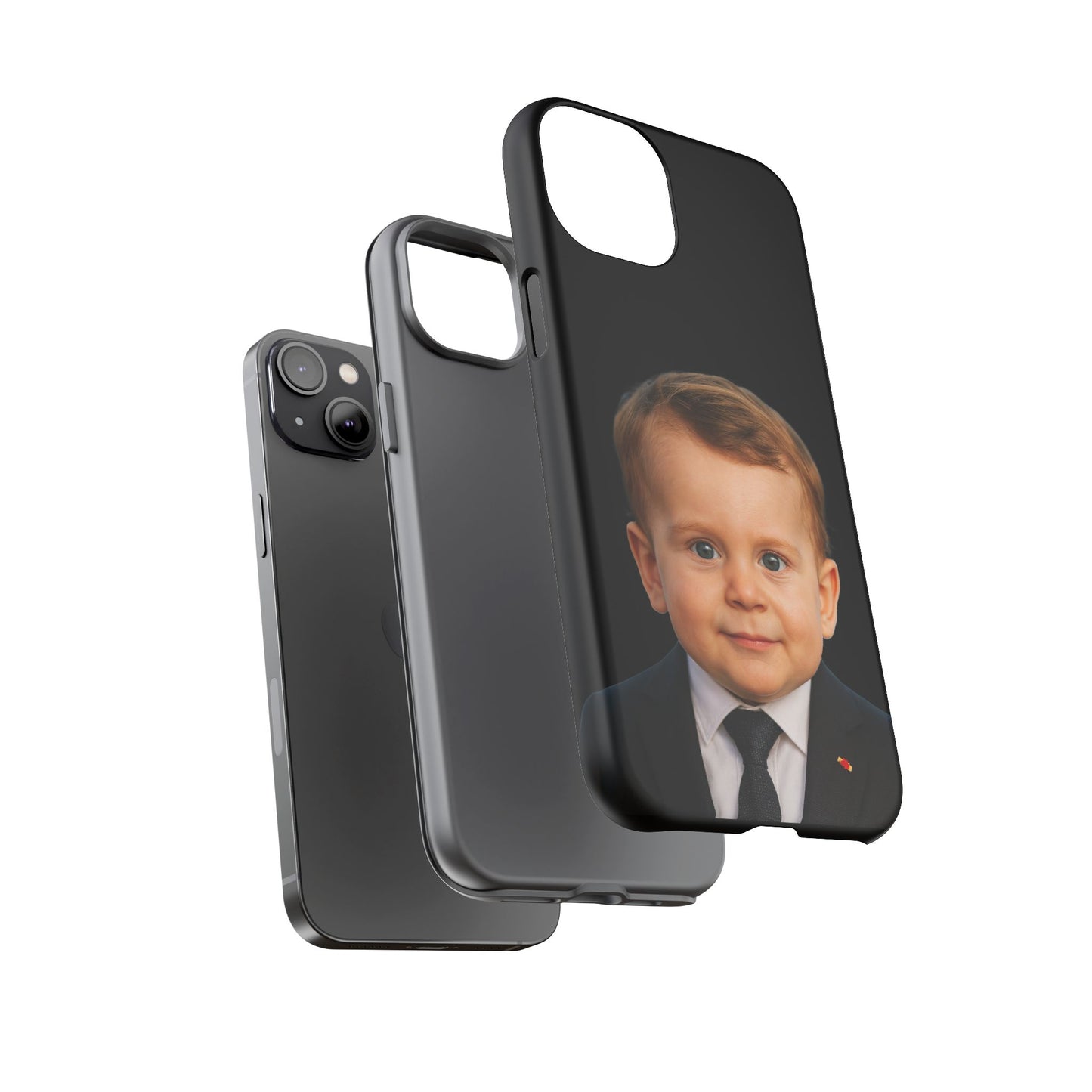 Pocket Élysée Protection Phone Case - Emmanuel Macron