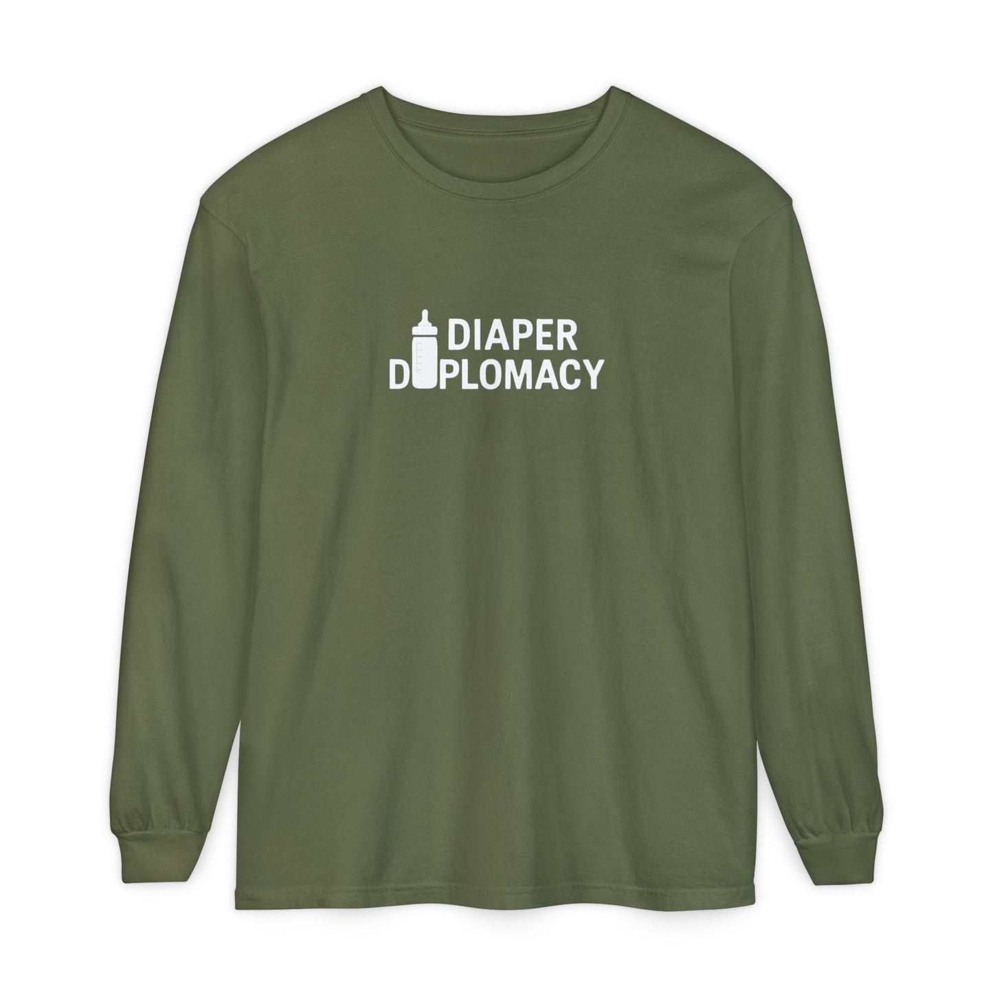 Diaper Diplomacy — Podium Baby Long Sleeve Tee