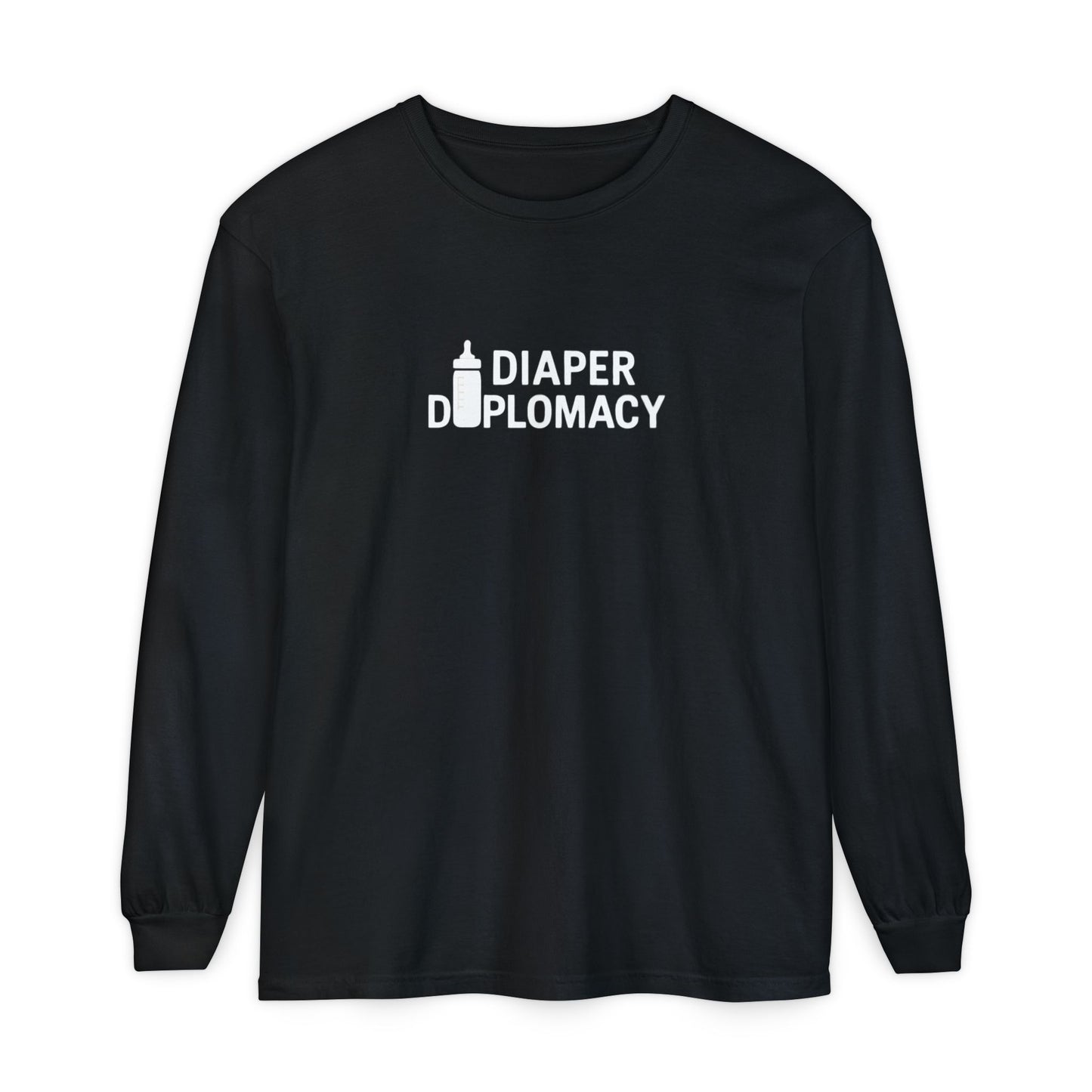 Diaper Diplomacy — Podium Baby Long Sleeve Tee