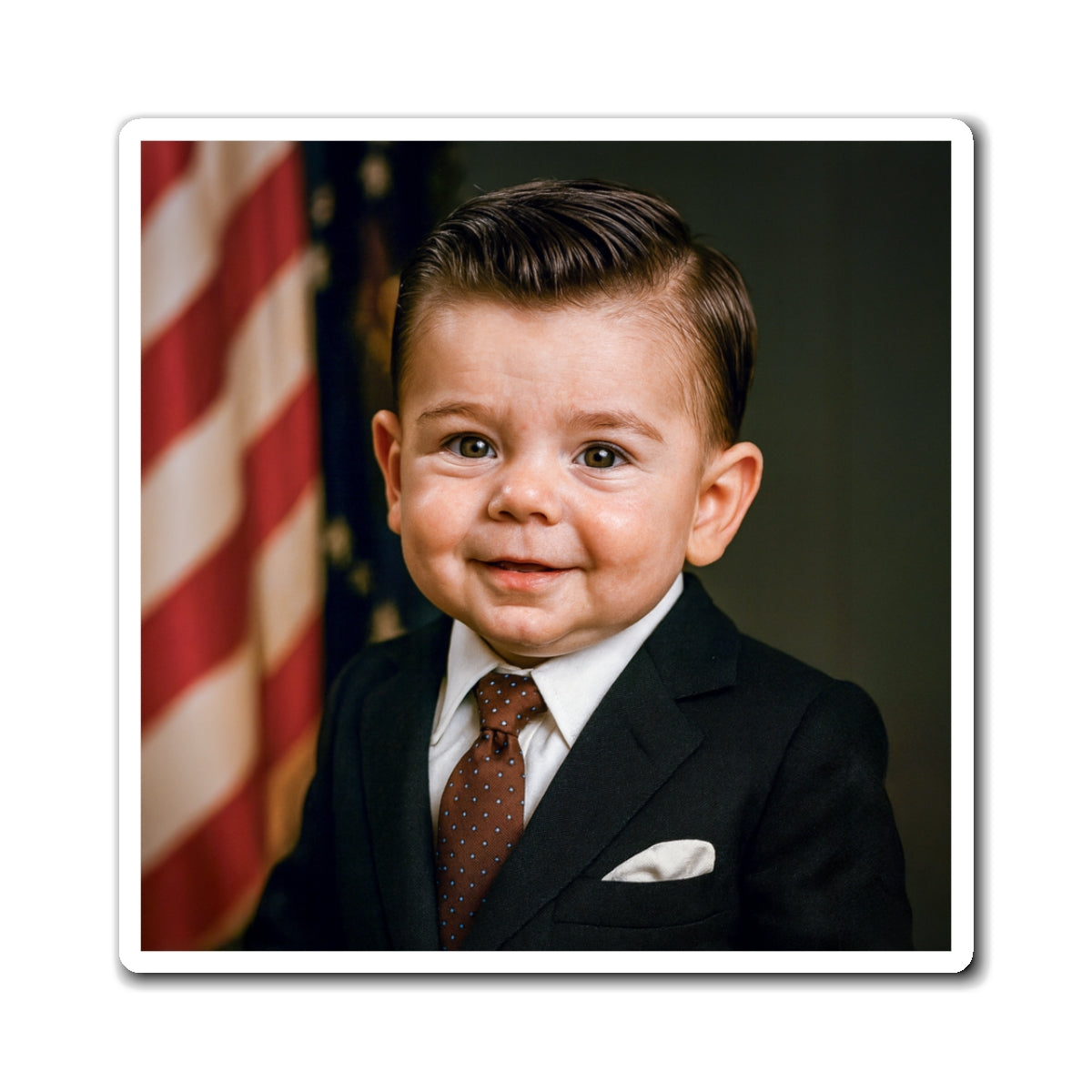 The Gipper Grip Fridge Magnet - Ronald Reagan