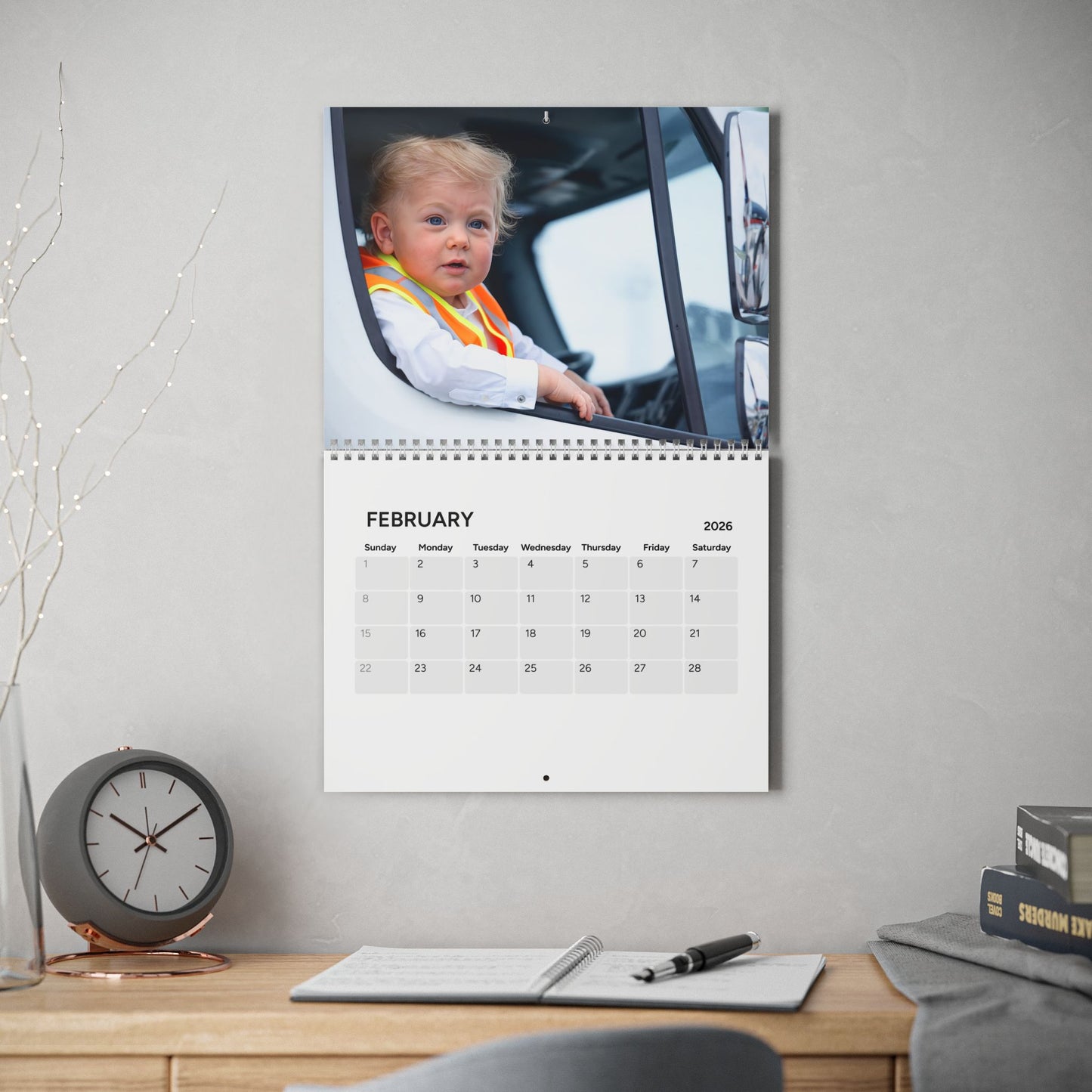 The YUGE Year: Diaper Diplomacy 45th/47th Edition Wall Calendar