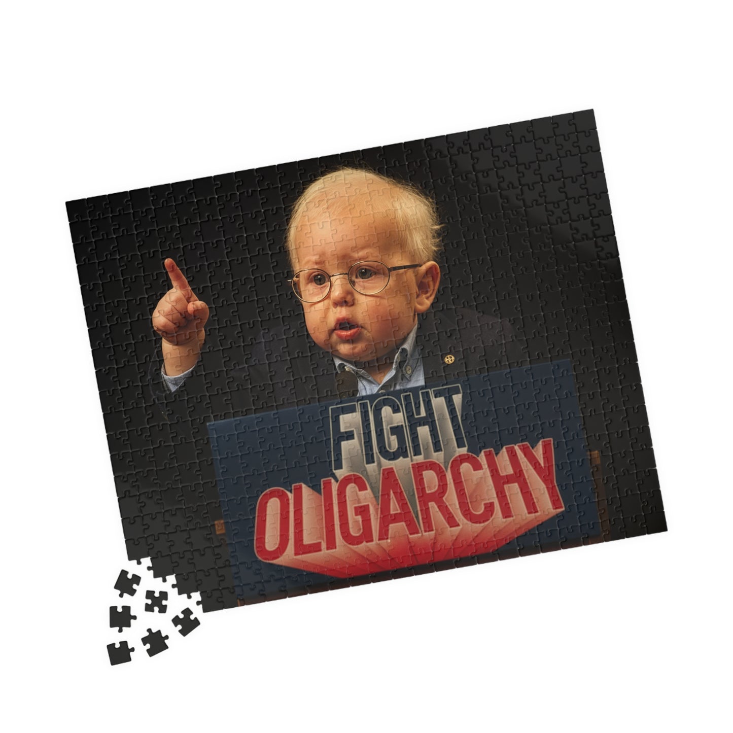 Not Me, Us—Piece by Piece Puzzle (520 Piece) - Bernie Sanders