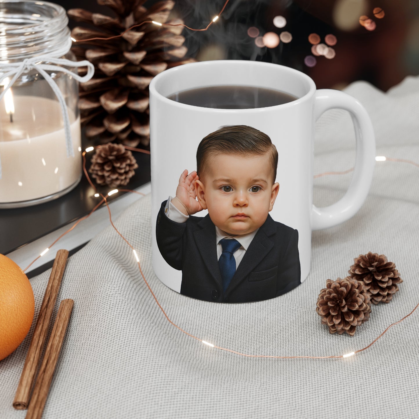 Like Father, Like Son Mug - Barron Trump