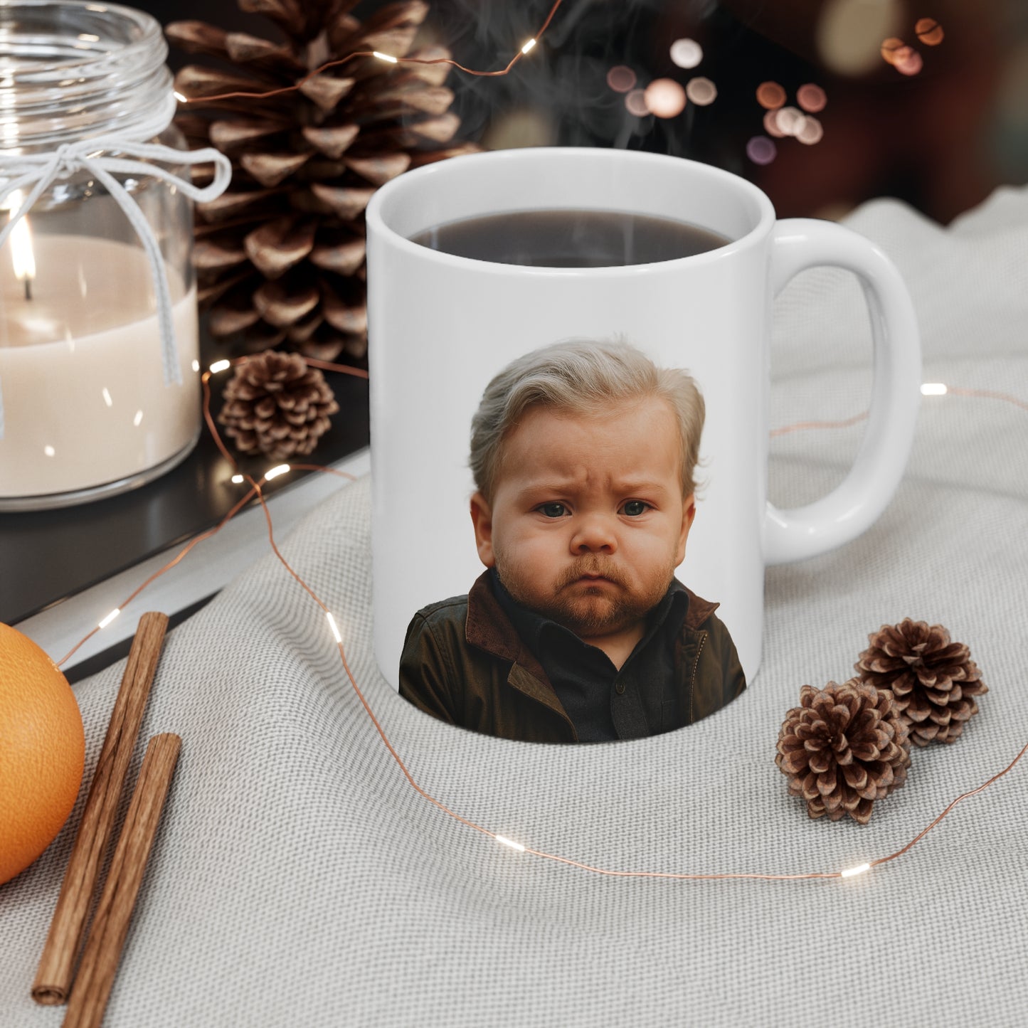 Honey Badger Sippy Cup — 11oz of Fury Mug - Steve Bannon