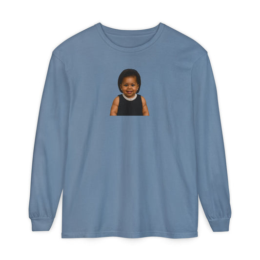 Hopeful Long Sleeve Shirt - Michelle Obama