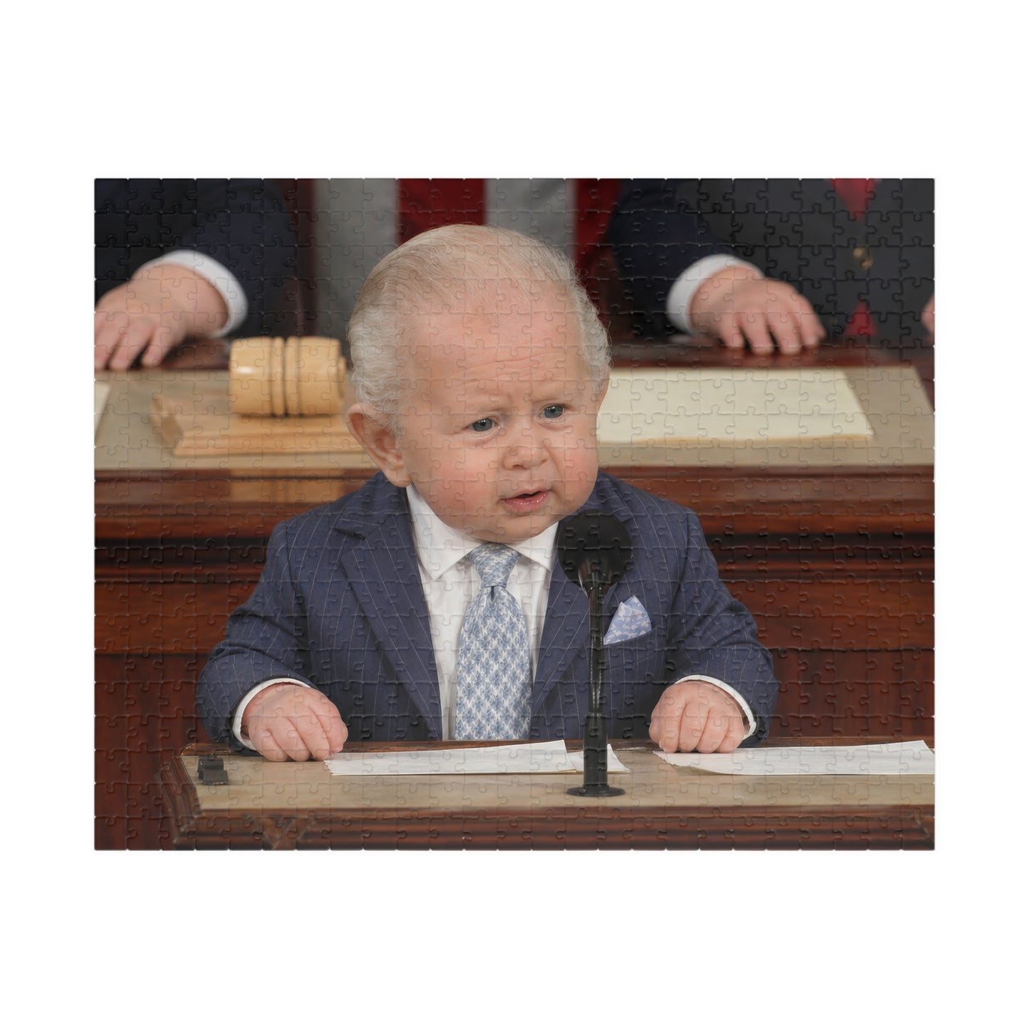 Royal Succession Puzzle Piece Challenge - King Charles