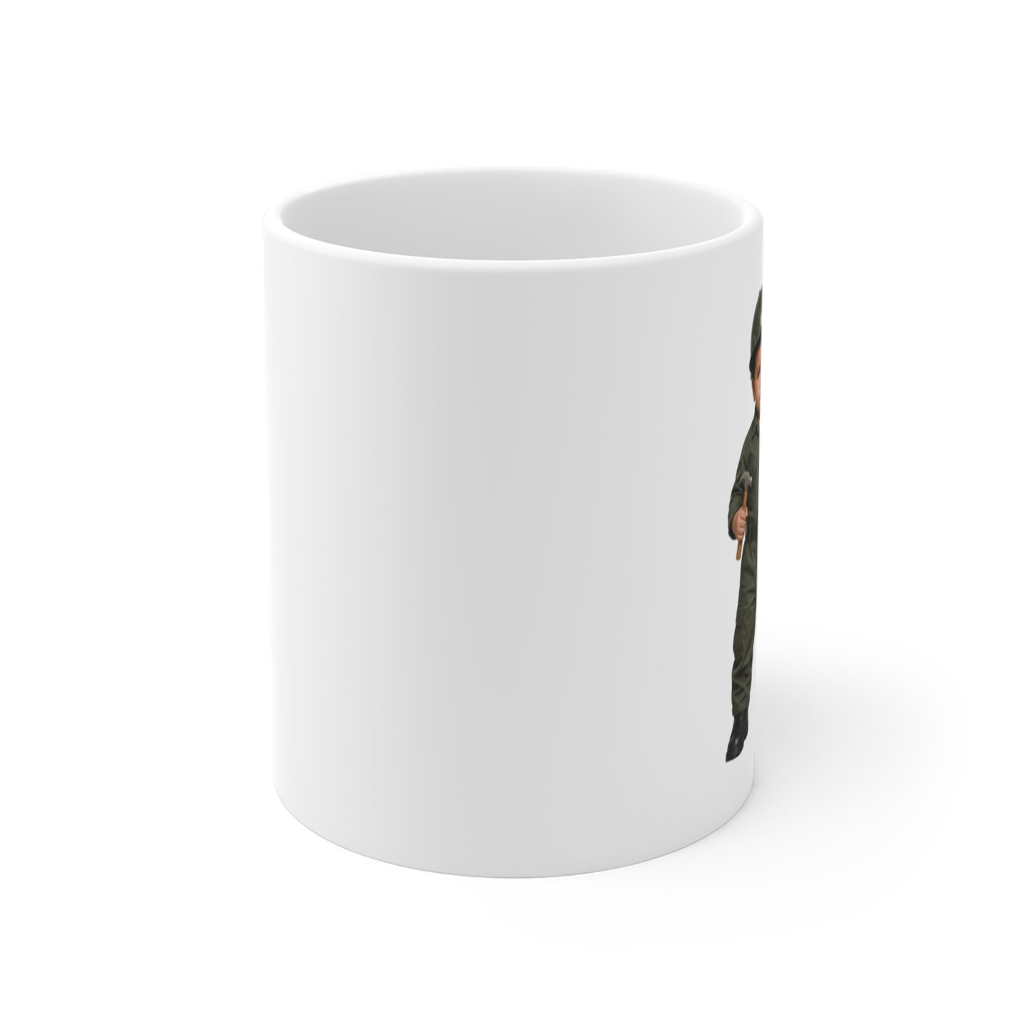 Mess Hall Mug - Navy Vietnam Era Seabee Construction