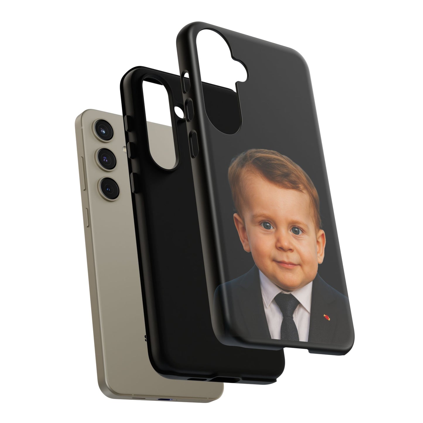 Pocket Élysée Protection Phone Case - Emmanuel Macron
