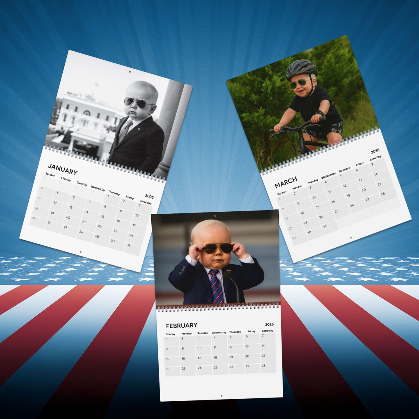 A Year of Aviators: Diaper Diplomacy’s 46th Edition Wall Calendar