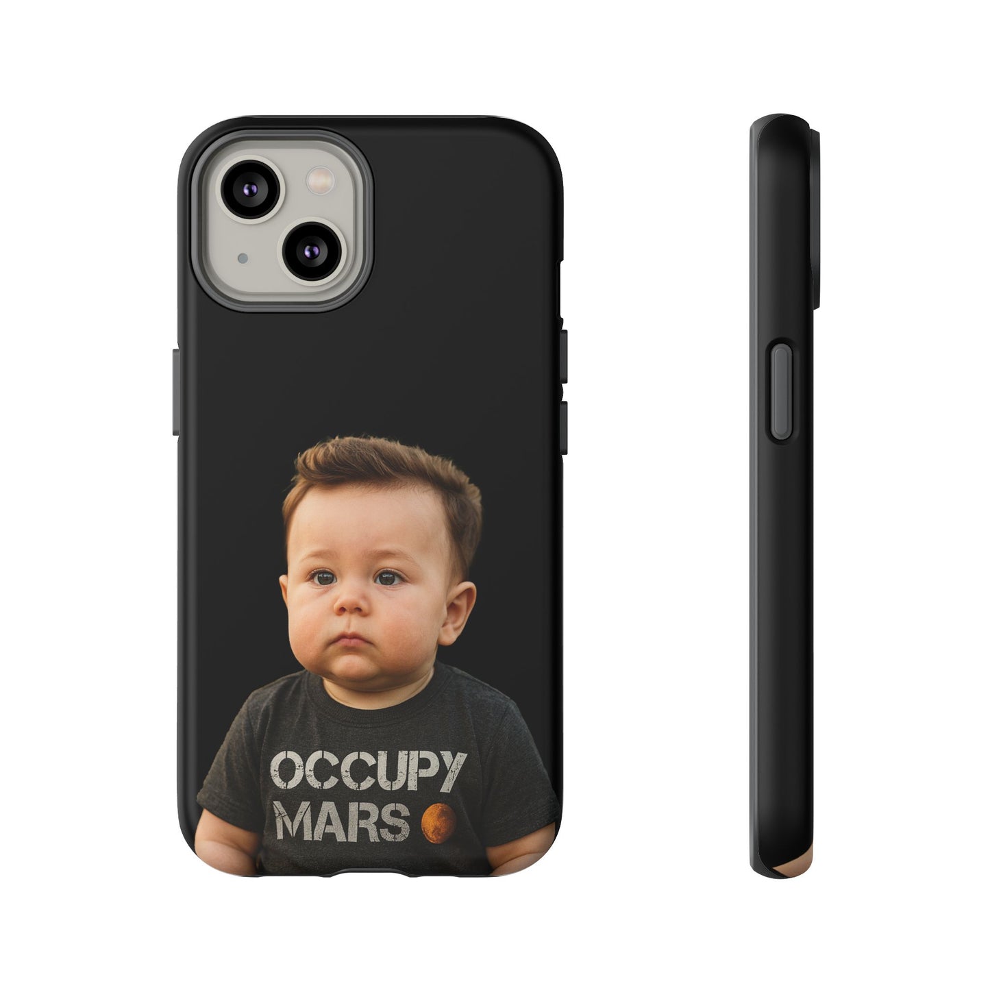 Pocket Payload: Dual-Layer Mars Readiness Phone Case - Elon Musk