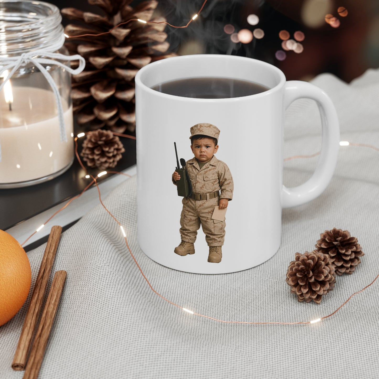 Formation Coffee Mug - Marine Corps Gulf War Communications Specialist