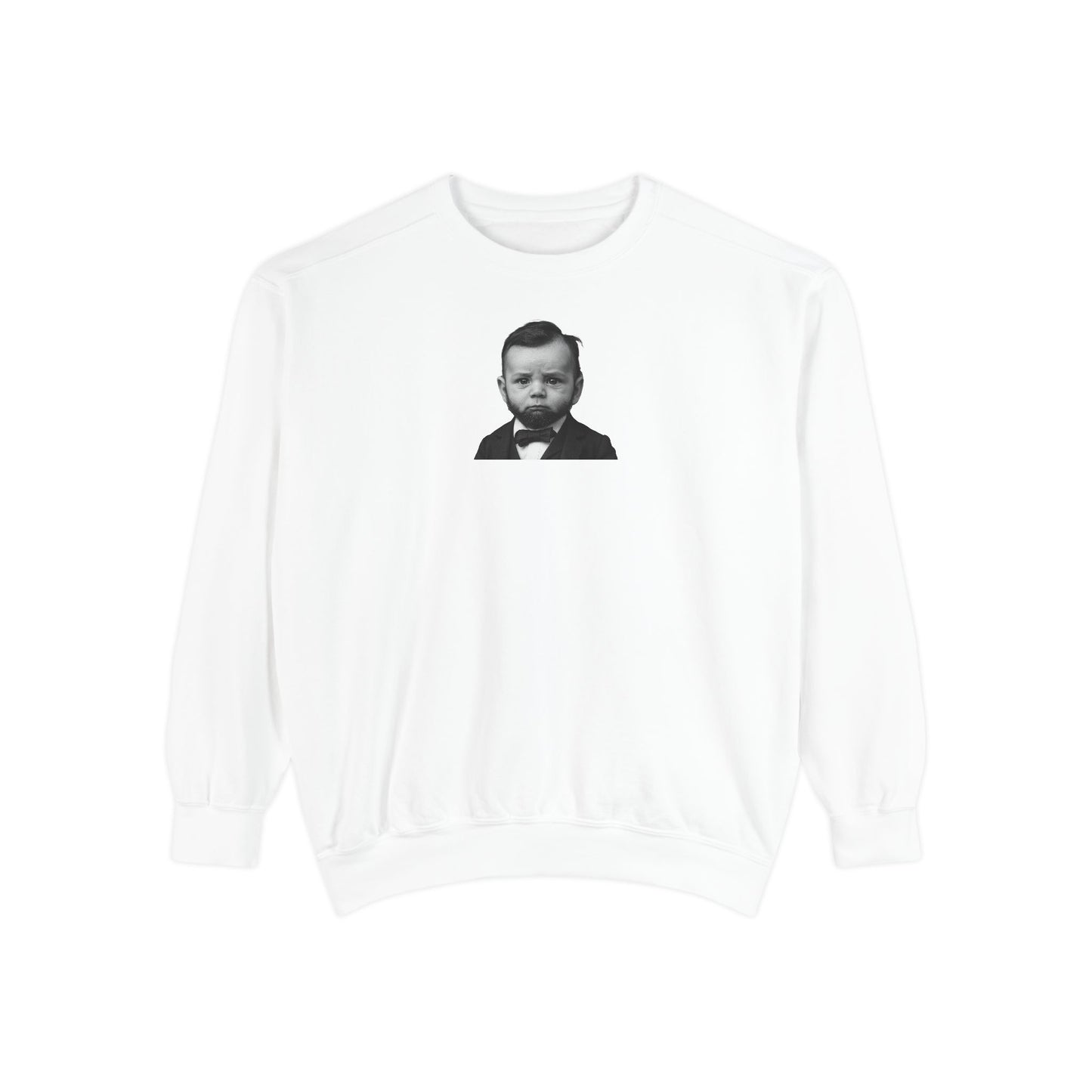 Cabinet-Level Cozy Crewneck Sweatshirt - Abraham Lincoln