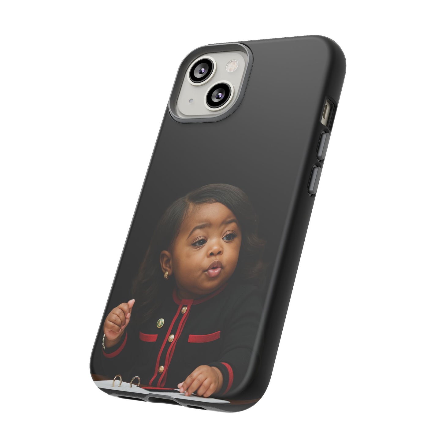 Glossed Up + Ready for the Group Chat Phone Case - Jasmine Crockett