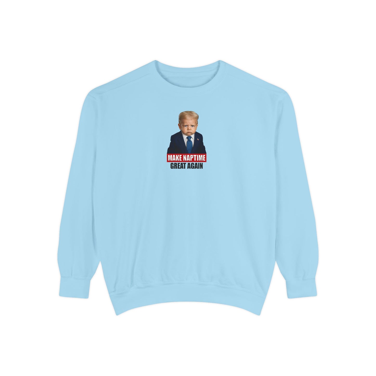 Make Naptime Great Again Crewneck Sweatshirt - Donald Trump