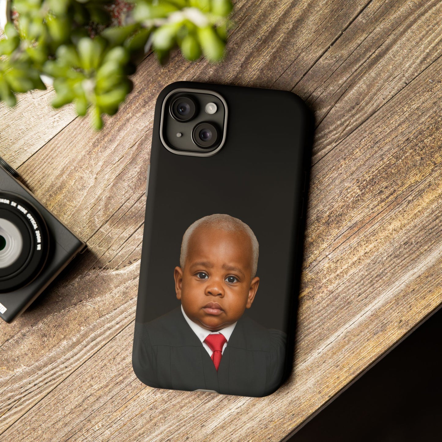 Pocket Precedent Phone Case - Justice Clarence Thomas