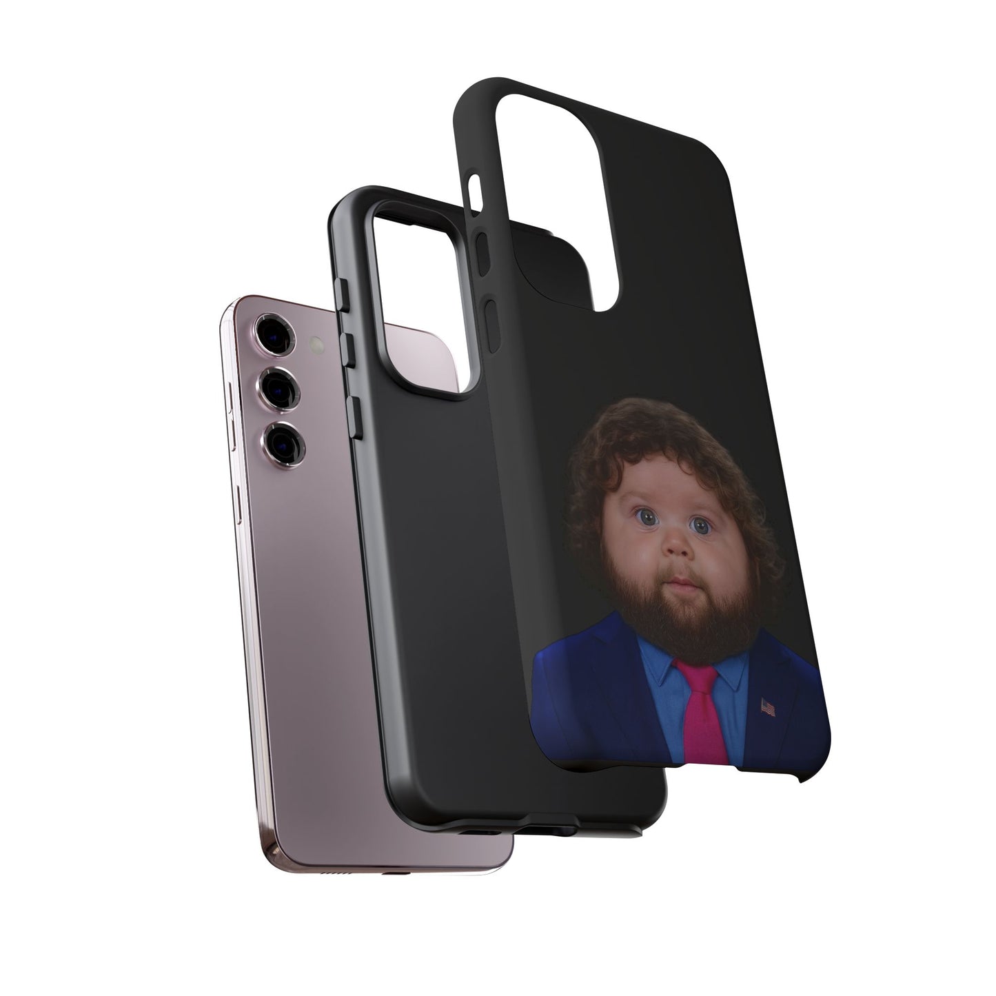 Unholy Mullet That Defies Physics Phone Case - JD Vance