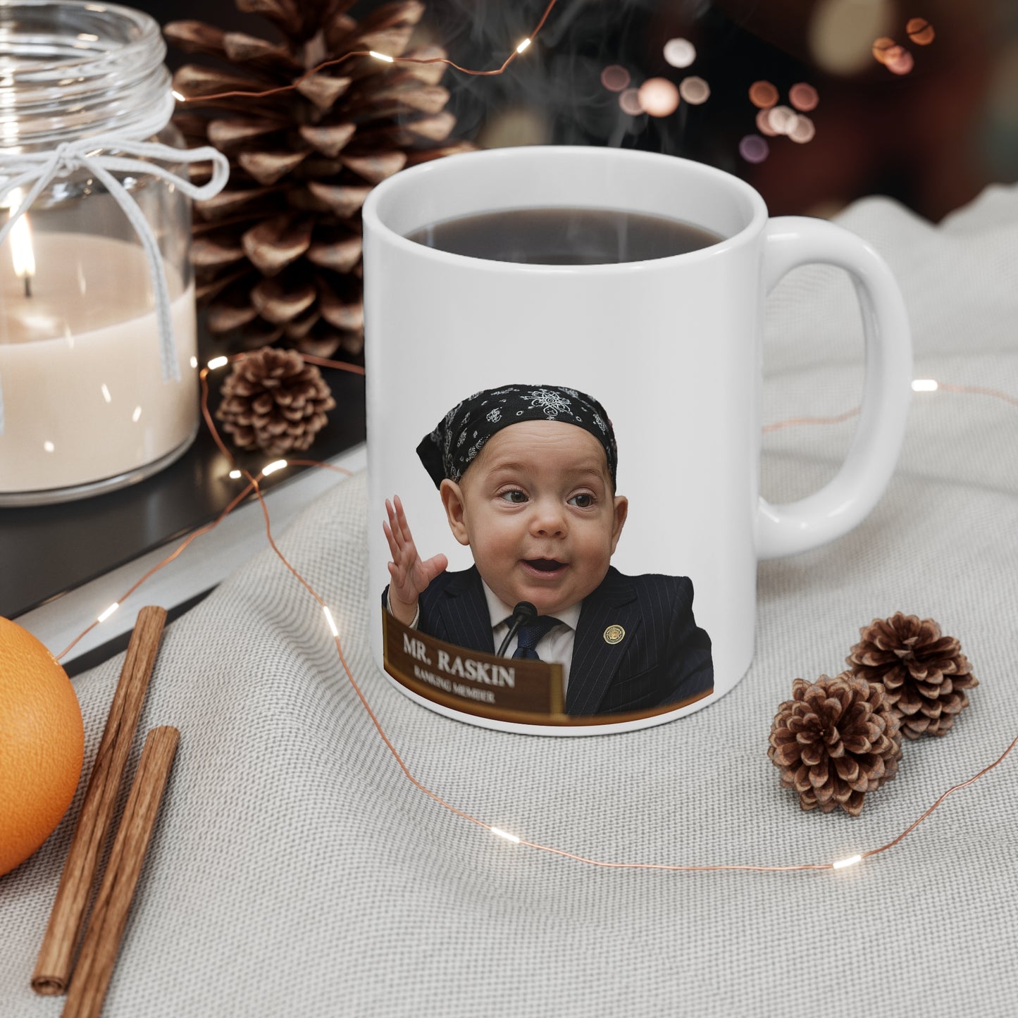 “Baby Barrister Brew Cup” - The Jamie Raskin Mug