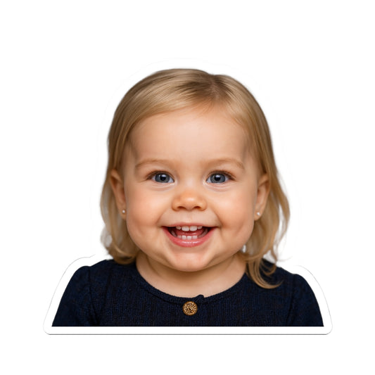 Press Badge Sticker - Karoline Leavitt