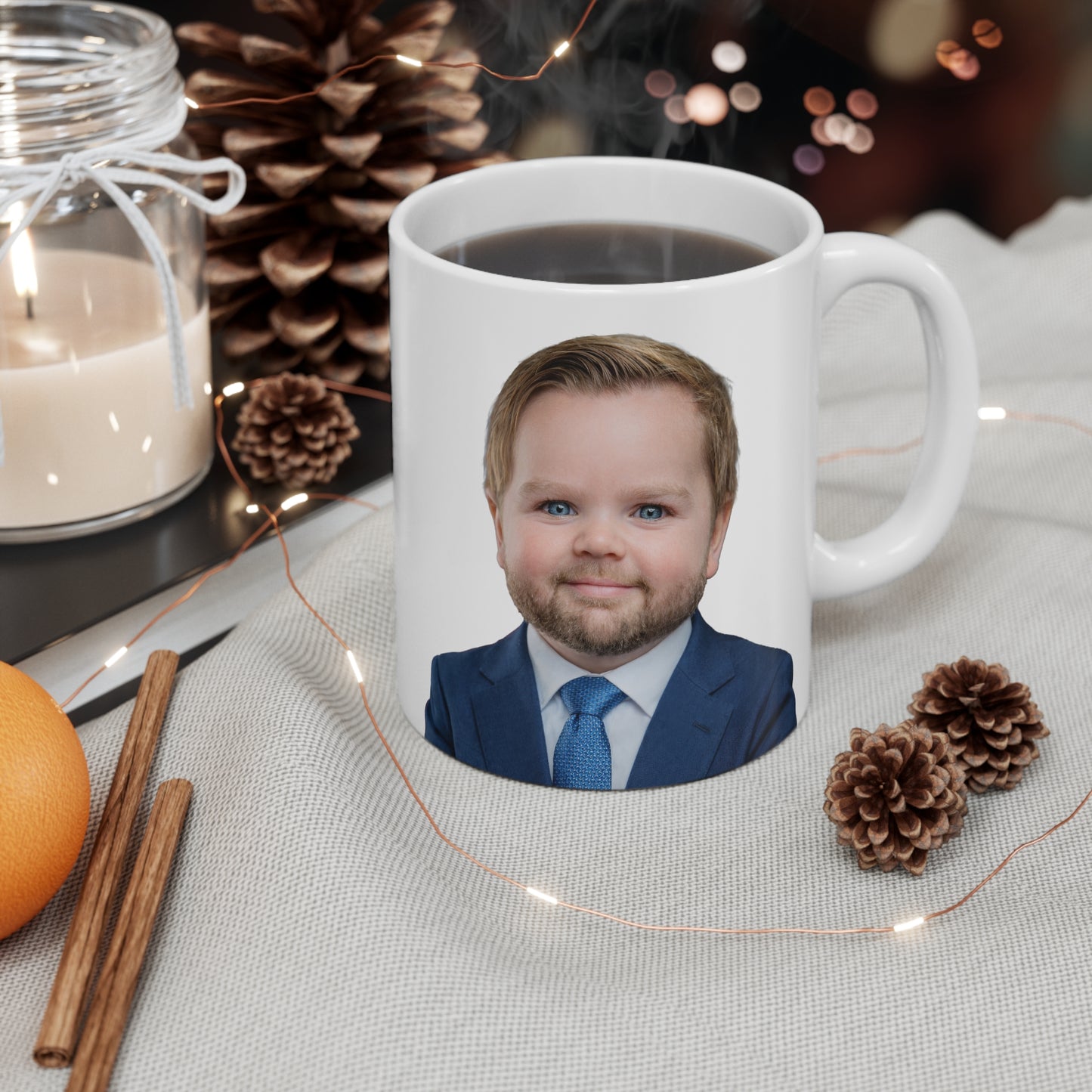 Little JD's Coffee Command Center - JD Vance