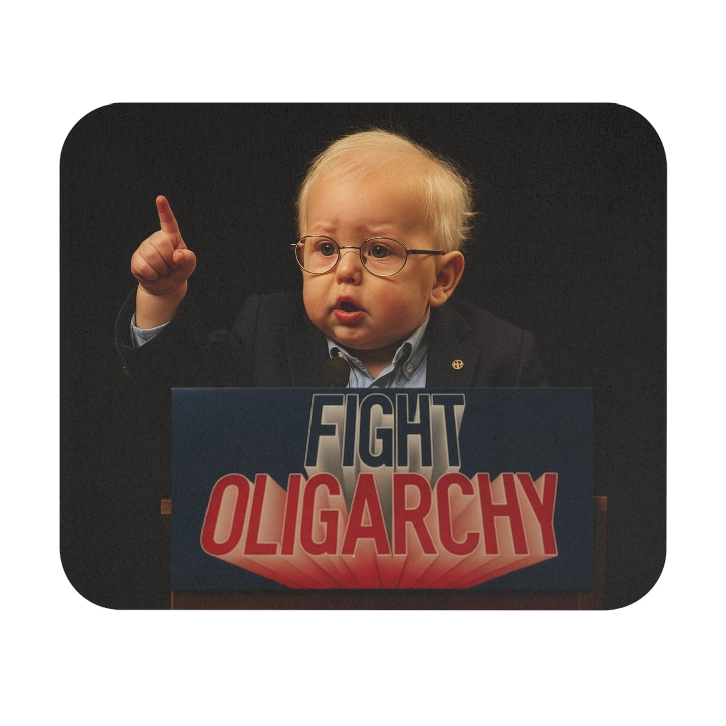 Scroll for All Mouse Pad - Bernie Sanders