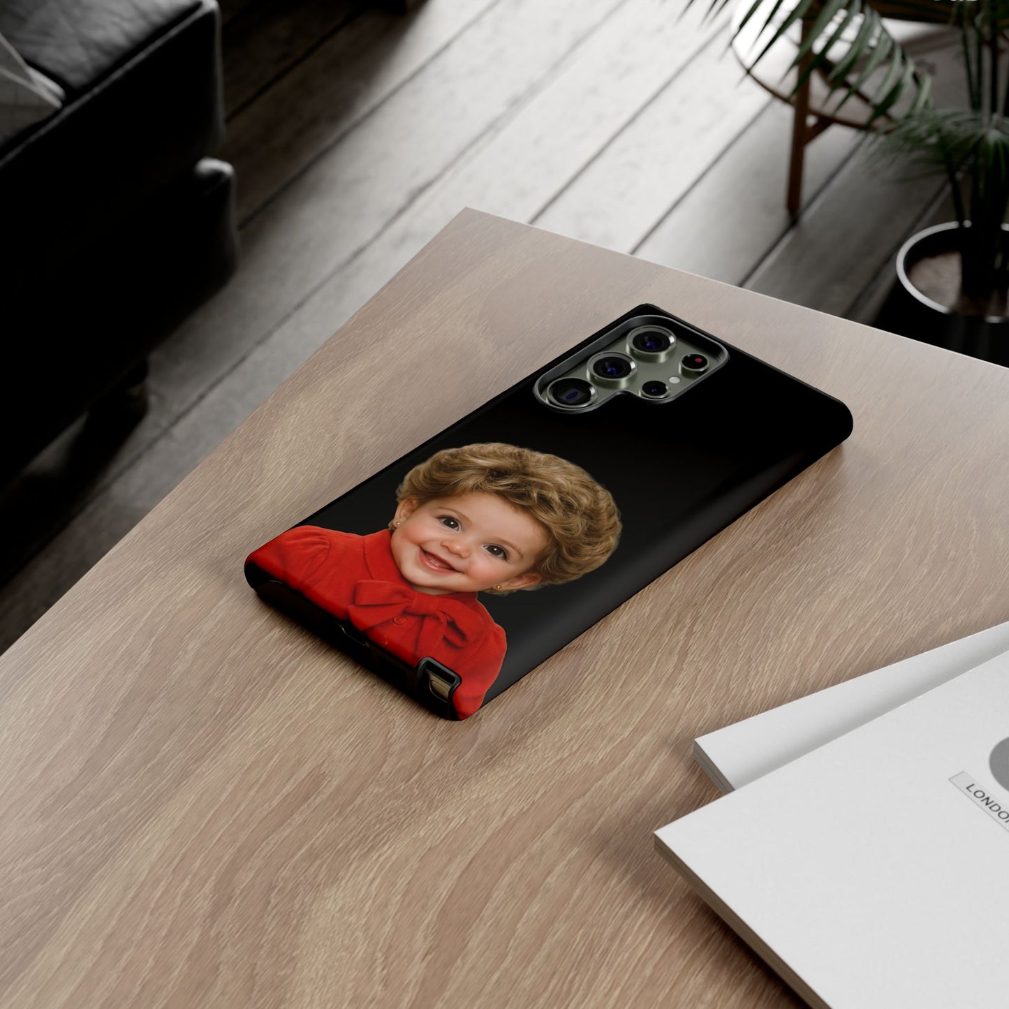 "Just Say No (to Cracks)" Phone Case - Nancy Reagan