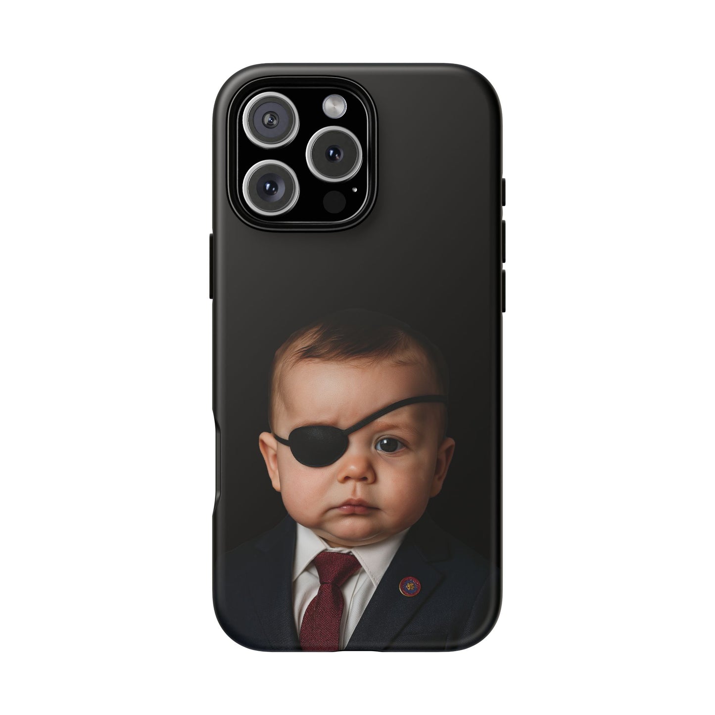 “One Eye on Freedom, One on Your Notifications”