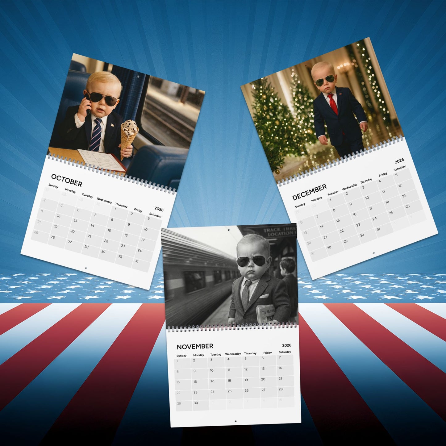 A Year of Aviators: Diaper Diplomacy’s 46th Edition Wall Calendar