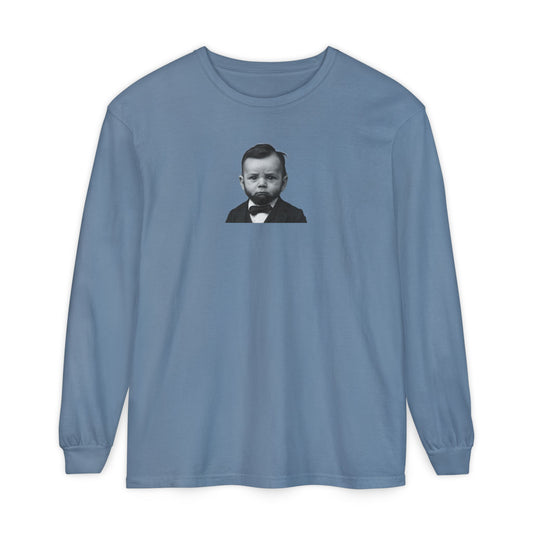 Sleeves of the House Divided (But Warm) Long Sleeve Shirt - Abraham Lincoln