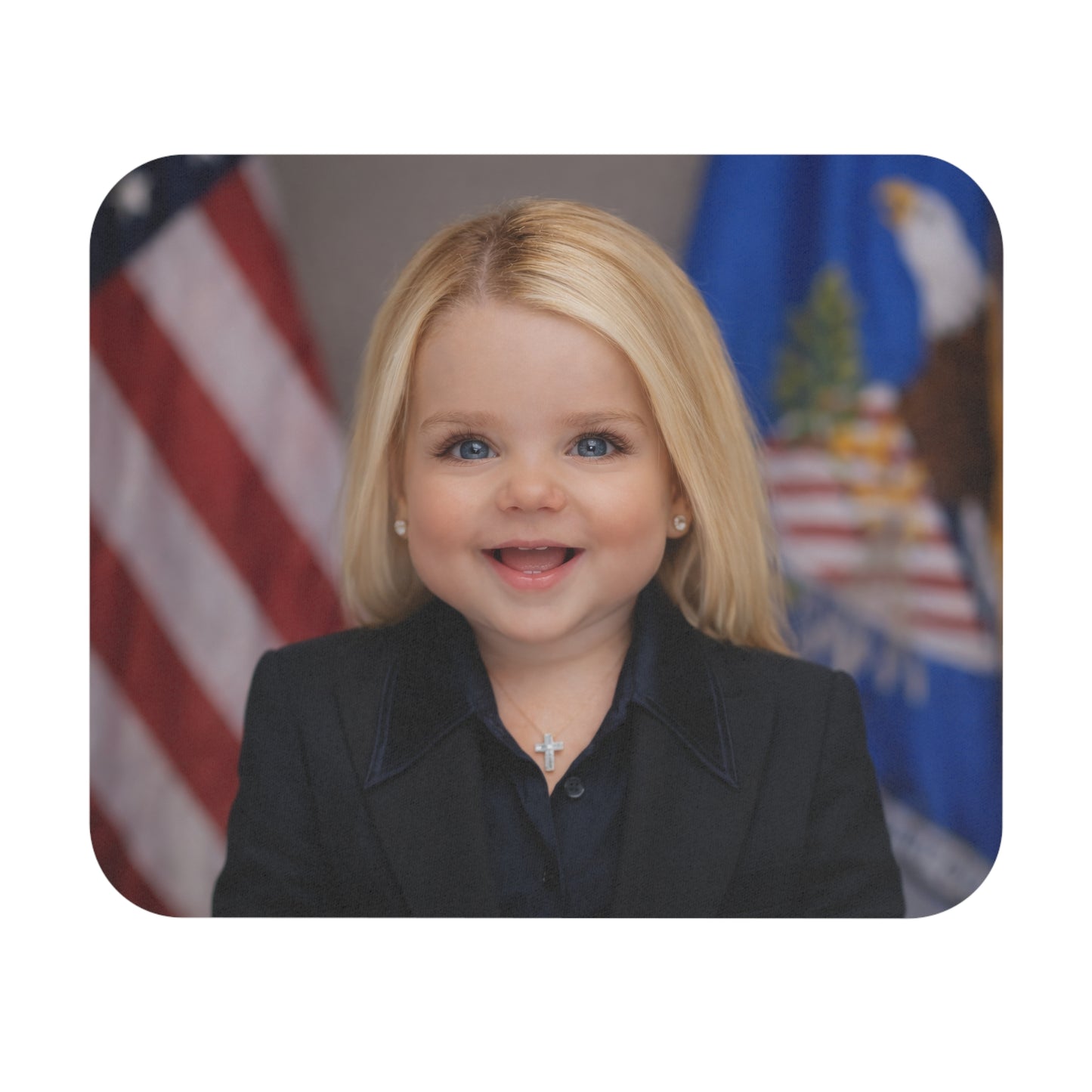 Cursor Control, Courtroom Calm Mouse Pad - Pam Bondi