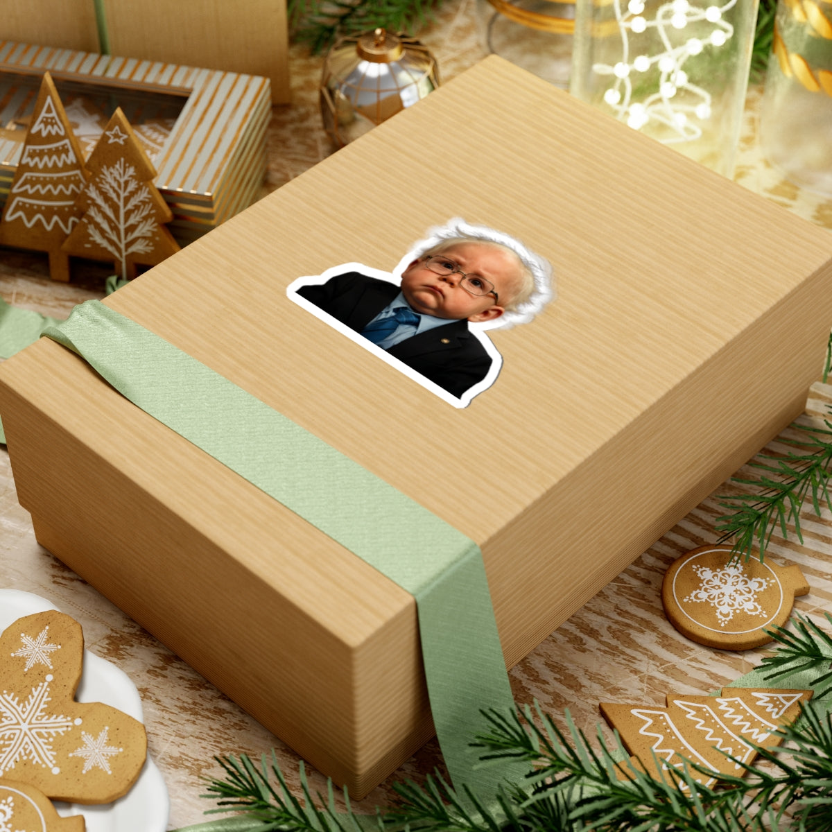 Sticker Shock—But Make It Universal Sticker - Bernie Sanders