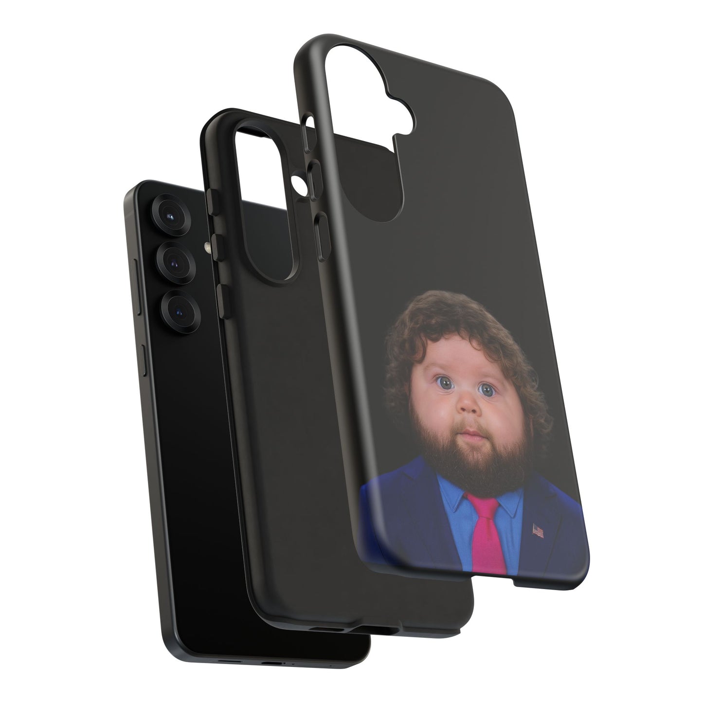 Unholy Mullet That Defies Physics Phone Case - JD Vance