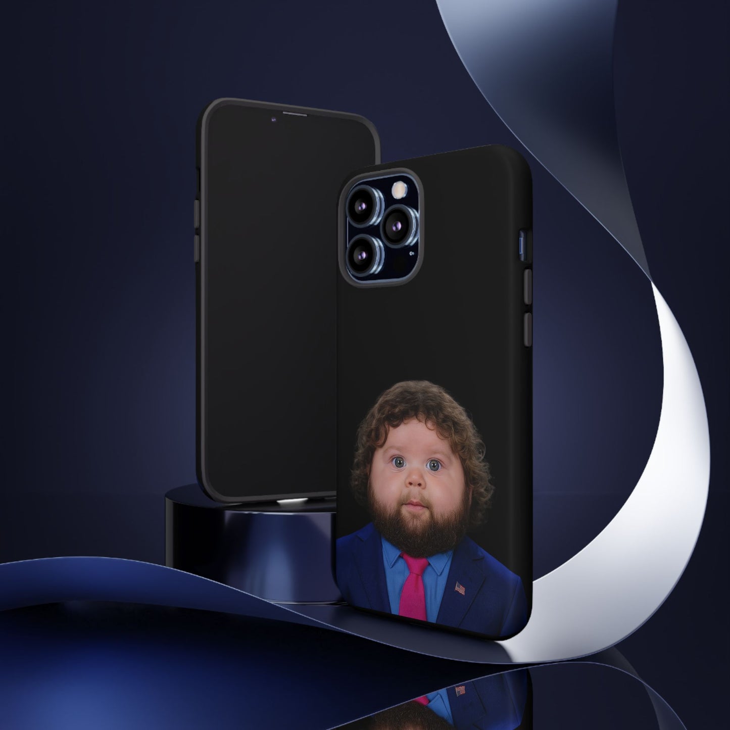Unholy Mullet That Defies Physics Phone Case - JD Vance