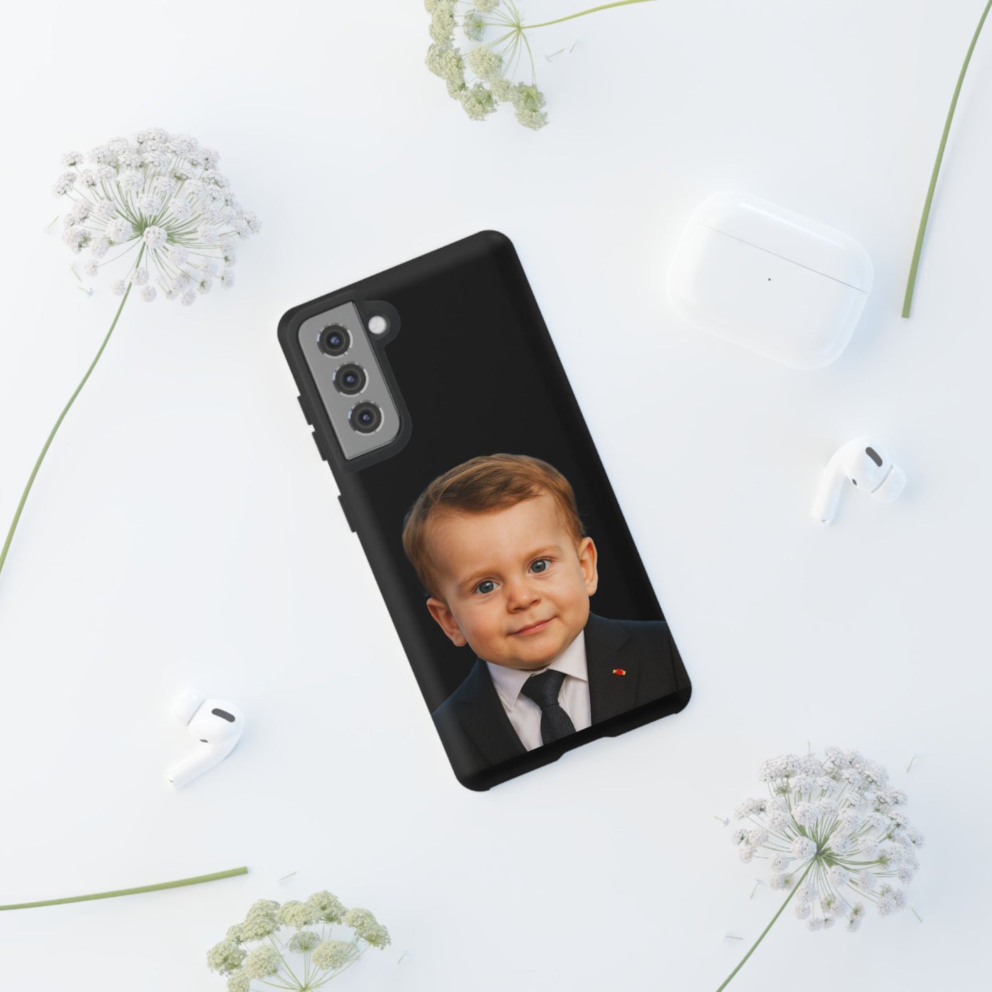 Pocket Élysée Protection Phone Case - Emmanuel Macron