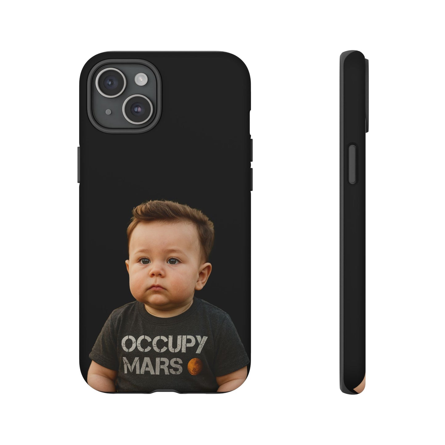 Pocket Payload: Dual-Layer Mars Readiness Phone Case - Elon Musk
