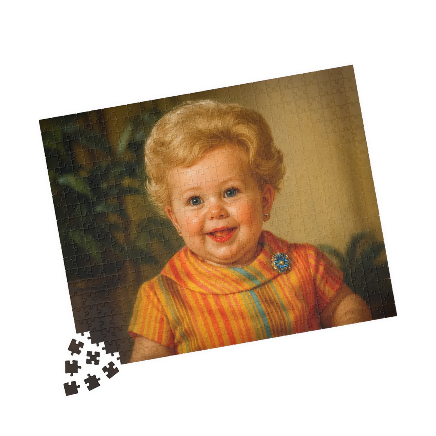 Goodwill & Roses—Piece by Piece Puzzle (520 Pieces) - Patricia Nixon