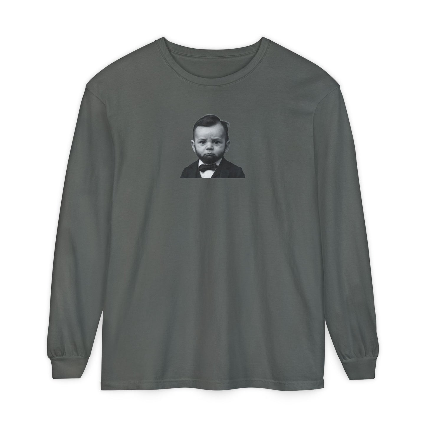 Sleeves of the House Divided (But Warm) Long Sleeve Shirt - Abraham Lincoln