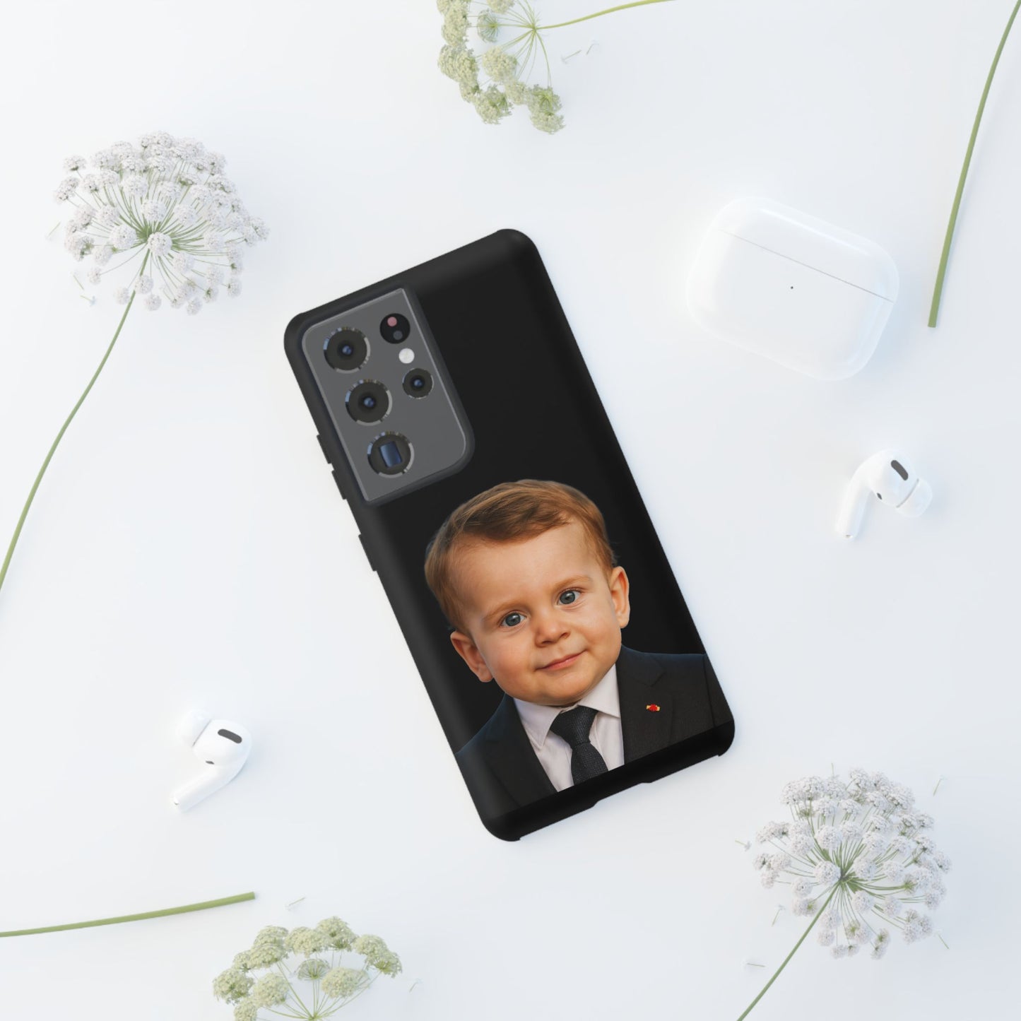 Pocket Élysée Protection Phone Case - Emmanuel Macron