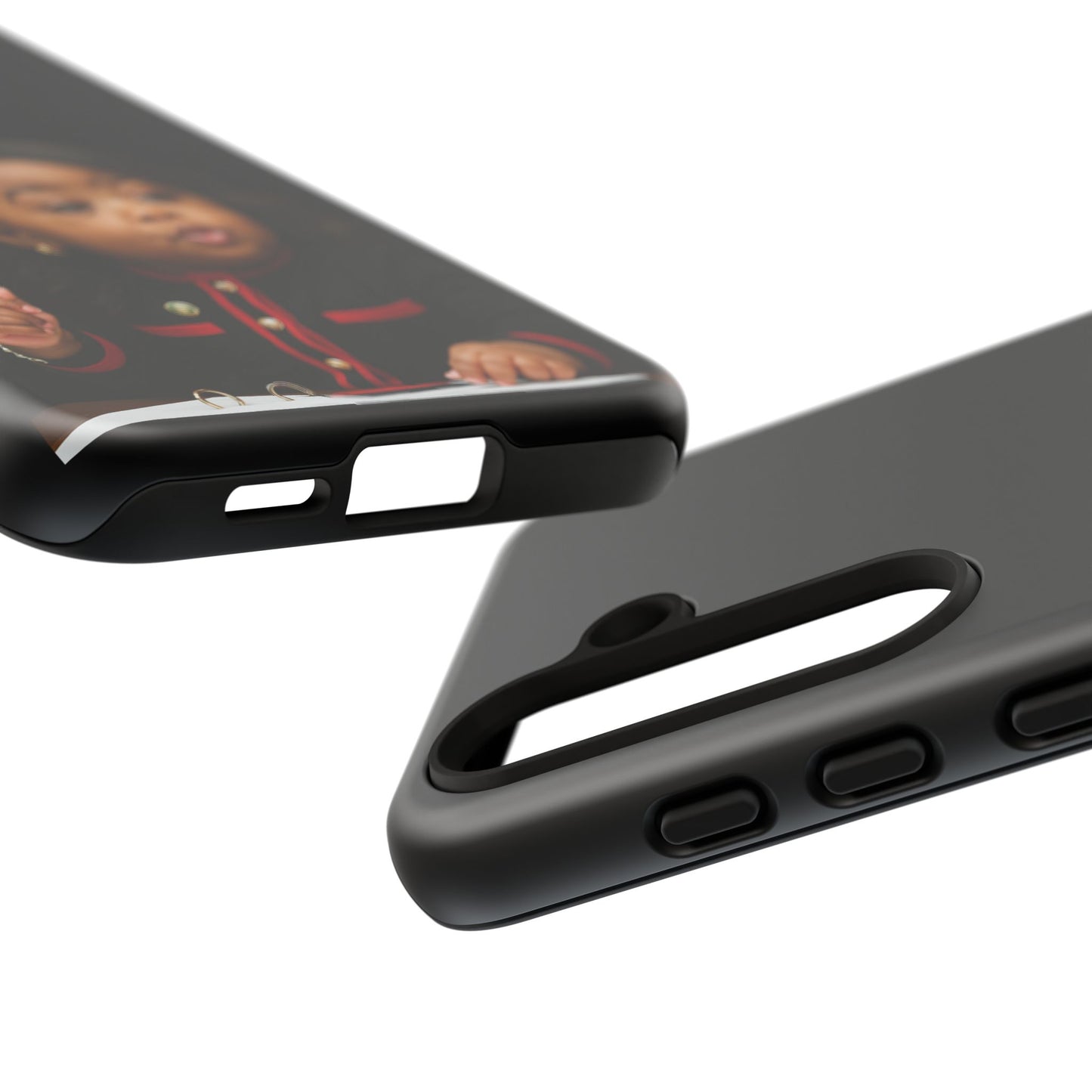 Glossed Up + Ready for the Group Chat Phone Case - Jasmine Crockett